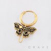 ENCHANTED FLUTTER GOTHIC BUTTERFLY EYE 316L SURGICAL STEEL EARRING